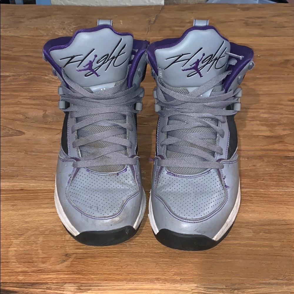 2012 Nike Air Jordan Flight 45 gray/purple